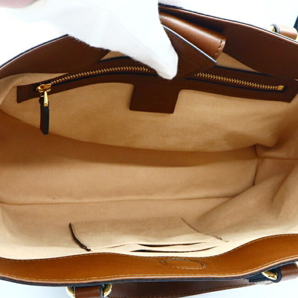 Gucci GG 2WAY Beige Handbag Supreme - Picture 13 of 16